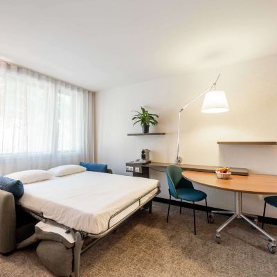 高級套房 - 帶雙人床 - 帶沙發 康城中心諾富特套房酒店優惠