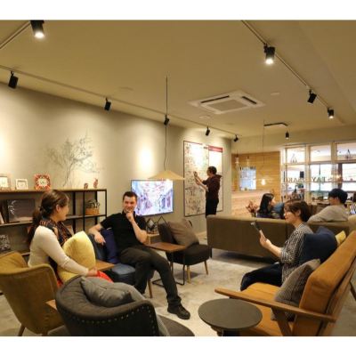 雙床房（帶私人浴室） 留夜大阪心齋橋 - 青年旅舍優惠