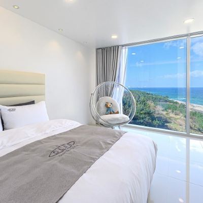 VIP 듀플렉스 오션 뷰 룸 401 (A동) 강릉 올라스풀빌라(오션뷰) 쿠폰