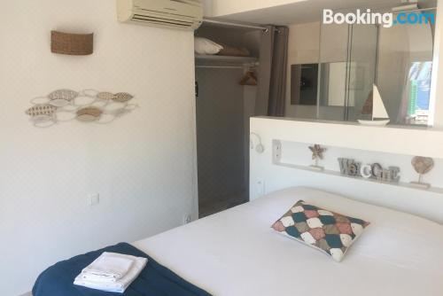 带海景的双人房