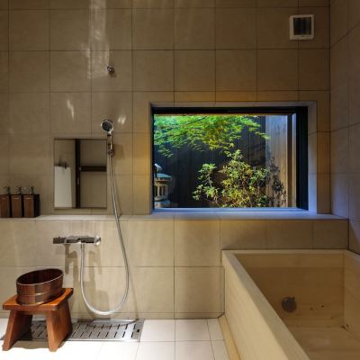 Japanese Style Townhouse with Garden View Wooden Bath, Accessible, TAKE