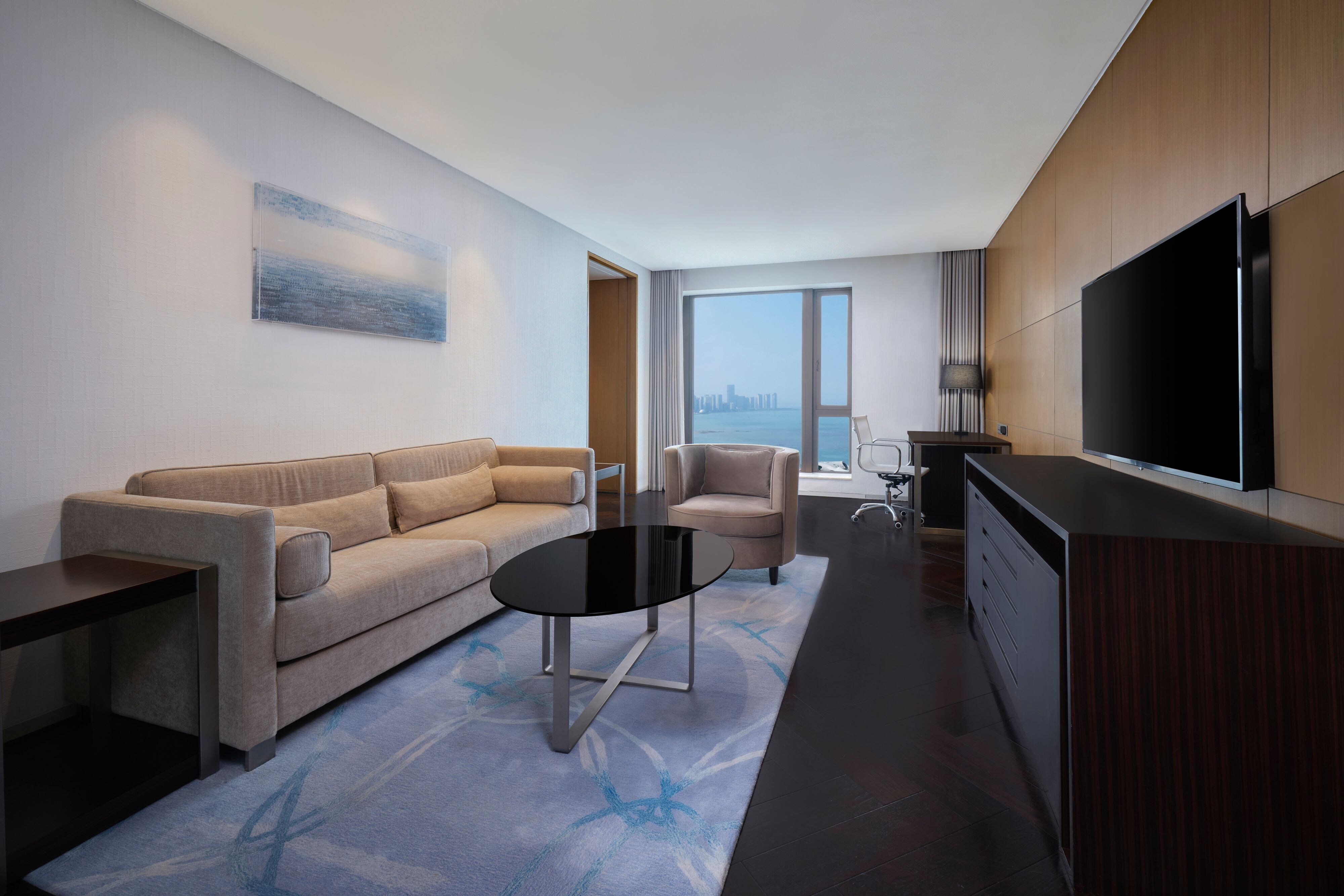 江海胜景套房-270°海景I江海桥尽览