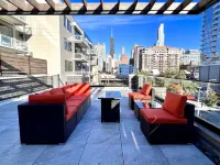 Modern Apartment with Private Rooftop Patio & Free Parking in Downtown Chicago Hotels in 
