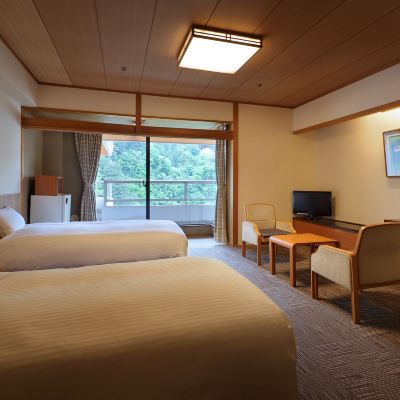 無障礙通道雙床房 鬼怒川日光飯店優惠
