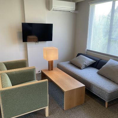 本館スタンダードフロア ベッド4台、浴室あり、ガーデンビュー 大谷にしき荘 クーポン