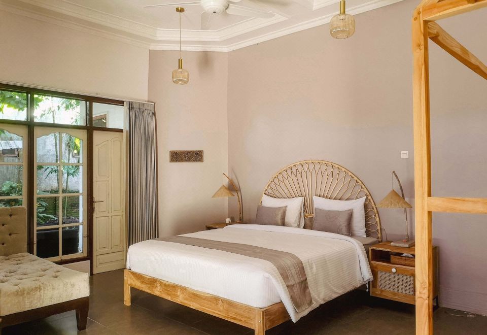 Les Rizieres Lombok Deluxe Room, Private Bathroom, Ground Floor