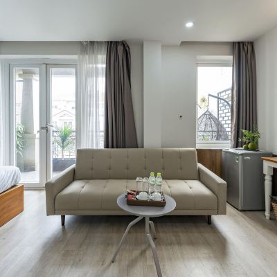 市景大床套房 - 帶梳化床 安娜之家飯店式公寓優惠