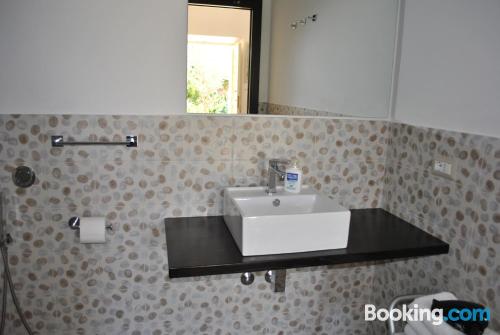 带园景的家庭房