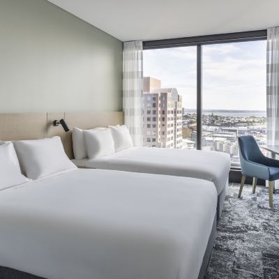 海港景觀高層標準房（2張大床） 奧克蘭市中心智選假日飯店 - IHG旗下飯店優惠