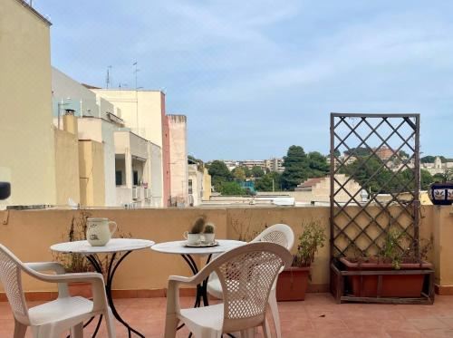 带露台的双人房