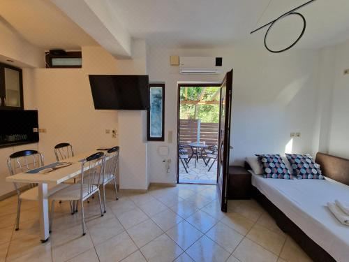 享有花园景致的公寓