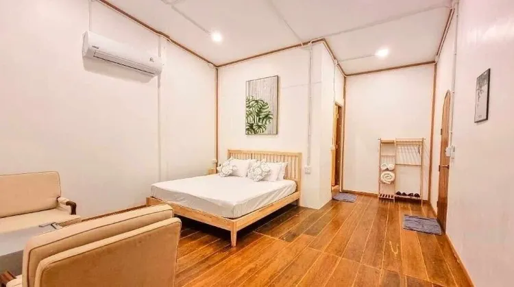 ห้องดีลักซ์ เตียงใหญ่ 1 เตียง วิวทะเล