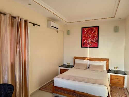 带海景的双人房