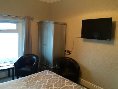 带海景的双人房