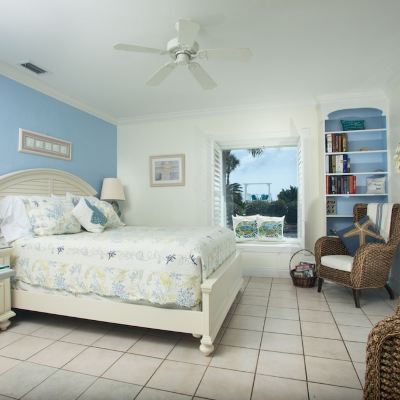 Porch with Ocean View, 1 Queen Bed, Shower