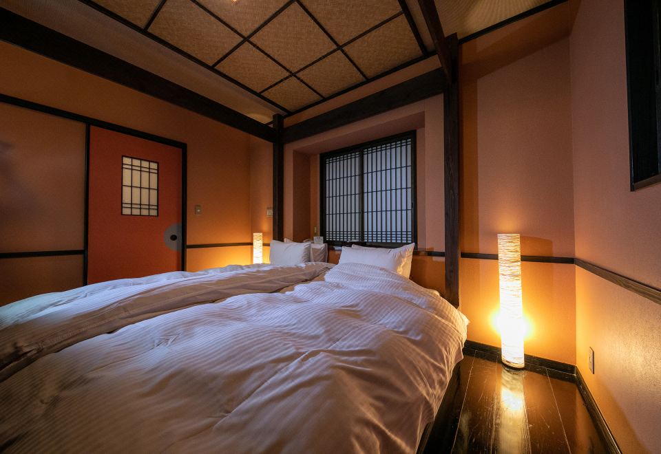 獨立所有房間露天浴池帶巖石浴【高級】【日式西式房】