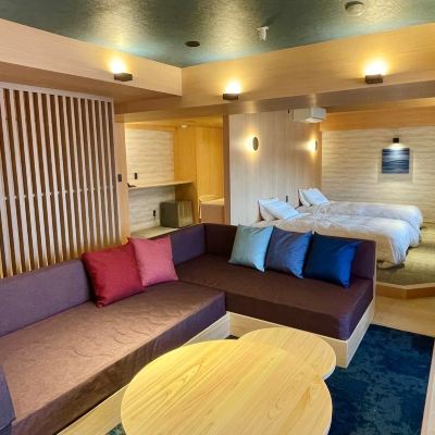 モダンファミリーレイクビュールーム(禁煙) 浜名湖かんざんじ温泉 ホテル鞠水亭 クーポン