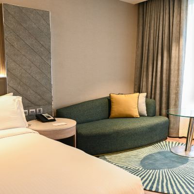 池景標準特大床房 新德里國際機場假日旅館優惠