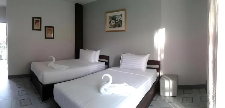 ห้องมาตรฐานพร้อมเตียงเดี่ยว 2 เตียง