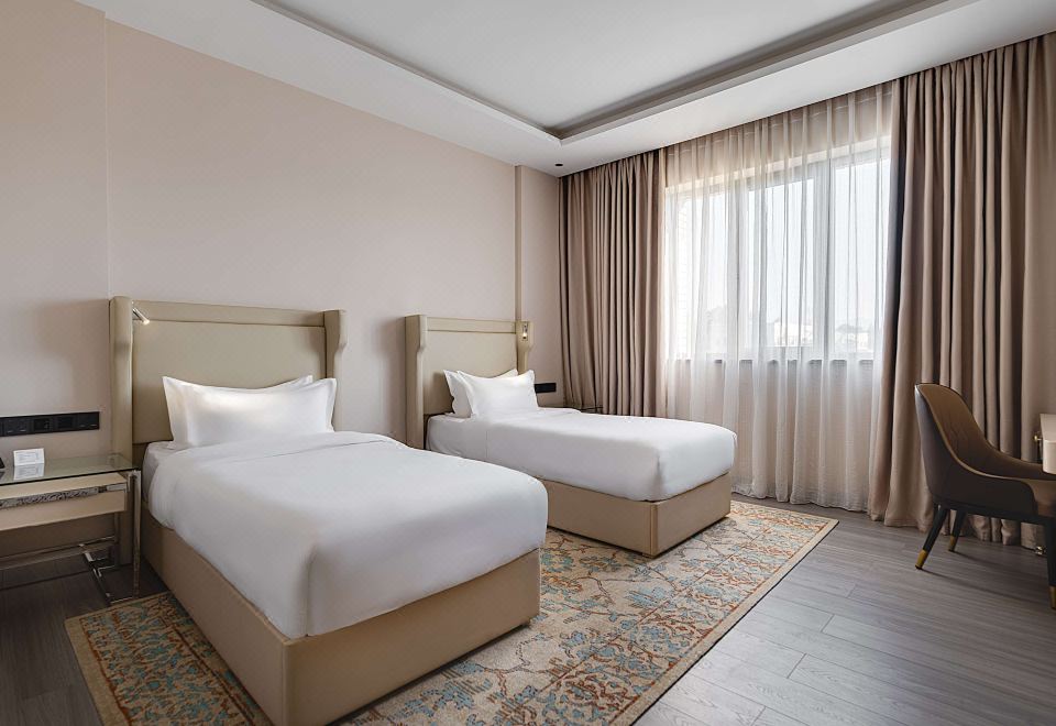 标准2张单人床房