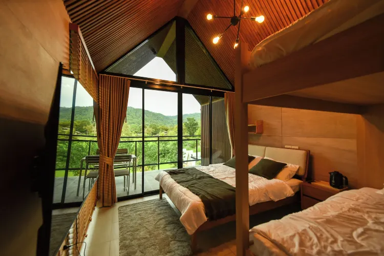 ห้องแฟมิลี่สำหรับสี่ท่าน, วิวภูเขา