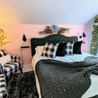 Secret Garden Dream Suite - King Bedroom Bayfield Boutique B&B Promo Code
