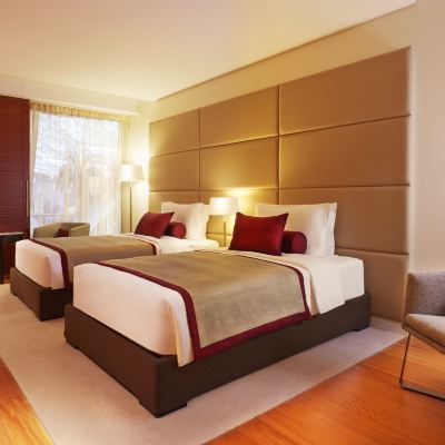 豪華雙床房，2張單人床 羚羊機場酒店 - 僅限轉機優惠
