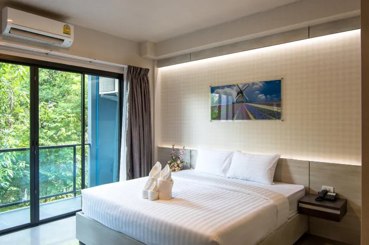 ห้องพักพร้อมเตียงคิงไซส์