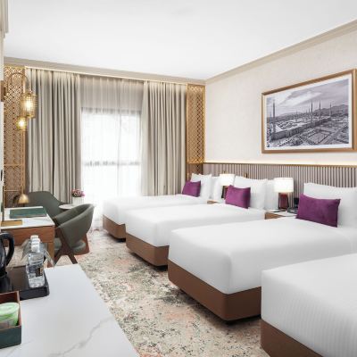 Standard Quadruple Room Haram View Elaf Taiba Hotel Madinah Promo Code