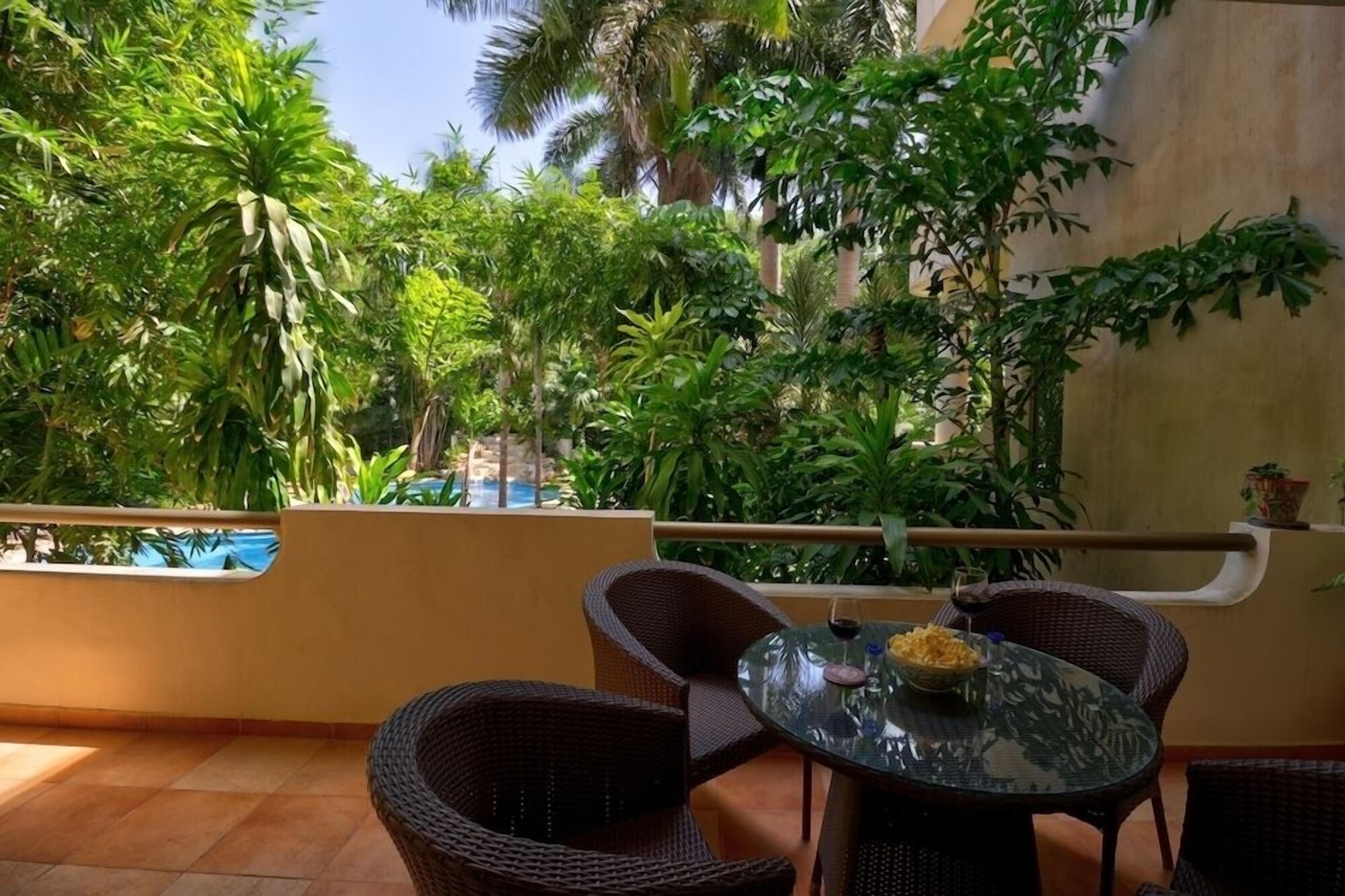 棕榈 两卧室 园景