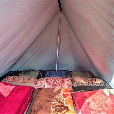 Triple Sharing Tent