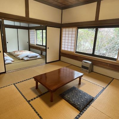 [2つの和室]快適な寺の宿泊の朝を迎えることができる和室-16畳[日本の部屋][禁煙]