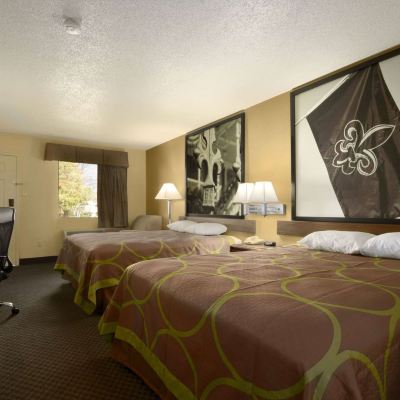 Room With 2 Queen Beds, Smoking Super 8 by Wyndham Calhoun Promo Code