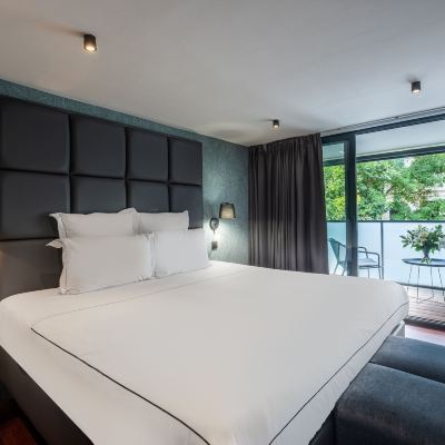 Deluxe Terrace Garden View Room Le Palais Gallien Hotel Promo Code