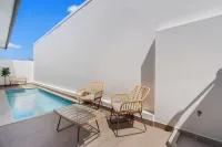 Sophisticated Home with a Chic Design and a Private Terrace with a Plunge Pool