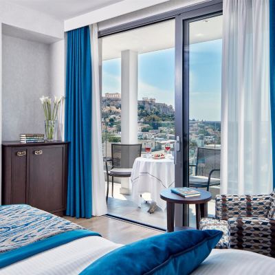 Deluxe Room, Balcony, Acropolis View Electra Metropolis Promo Code