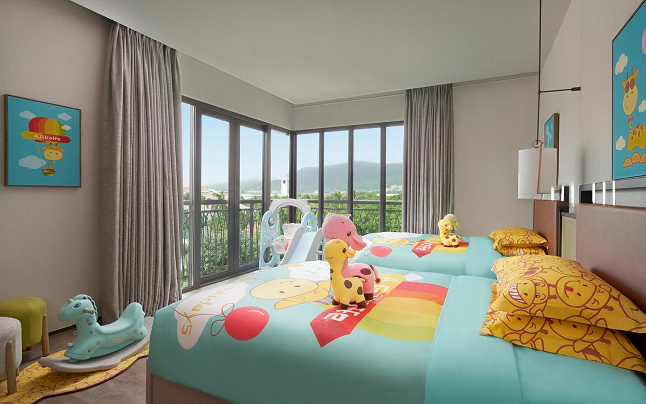 童趣親子家庭雙卧房 | 滑梯+帳篷