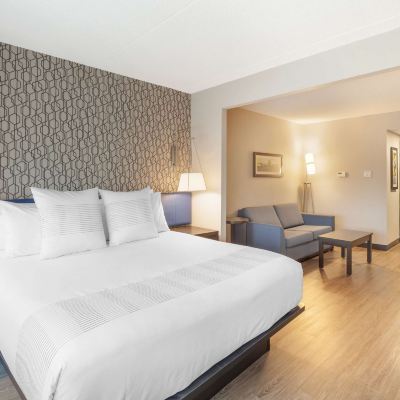 Suite-1 King Bed, Non-Smoking, Sofabed, Kitchenette, Microwave And Refrigerator, Keurig Coffee Maker, Walk In Shower GLō Best Western Mississauga Corporate Centre Promo Code