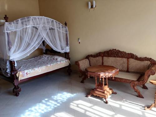 带园景的家庭房