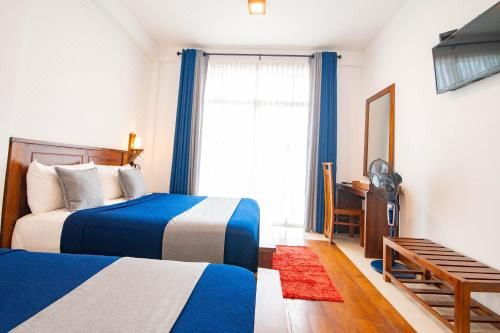 带阳台的三人房