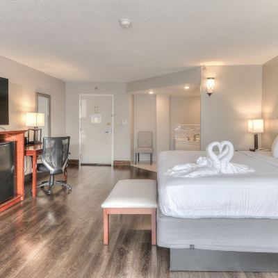 King Bed Mini-Suite With Jacuzzi & Fireplace The Ramsey Promo Code