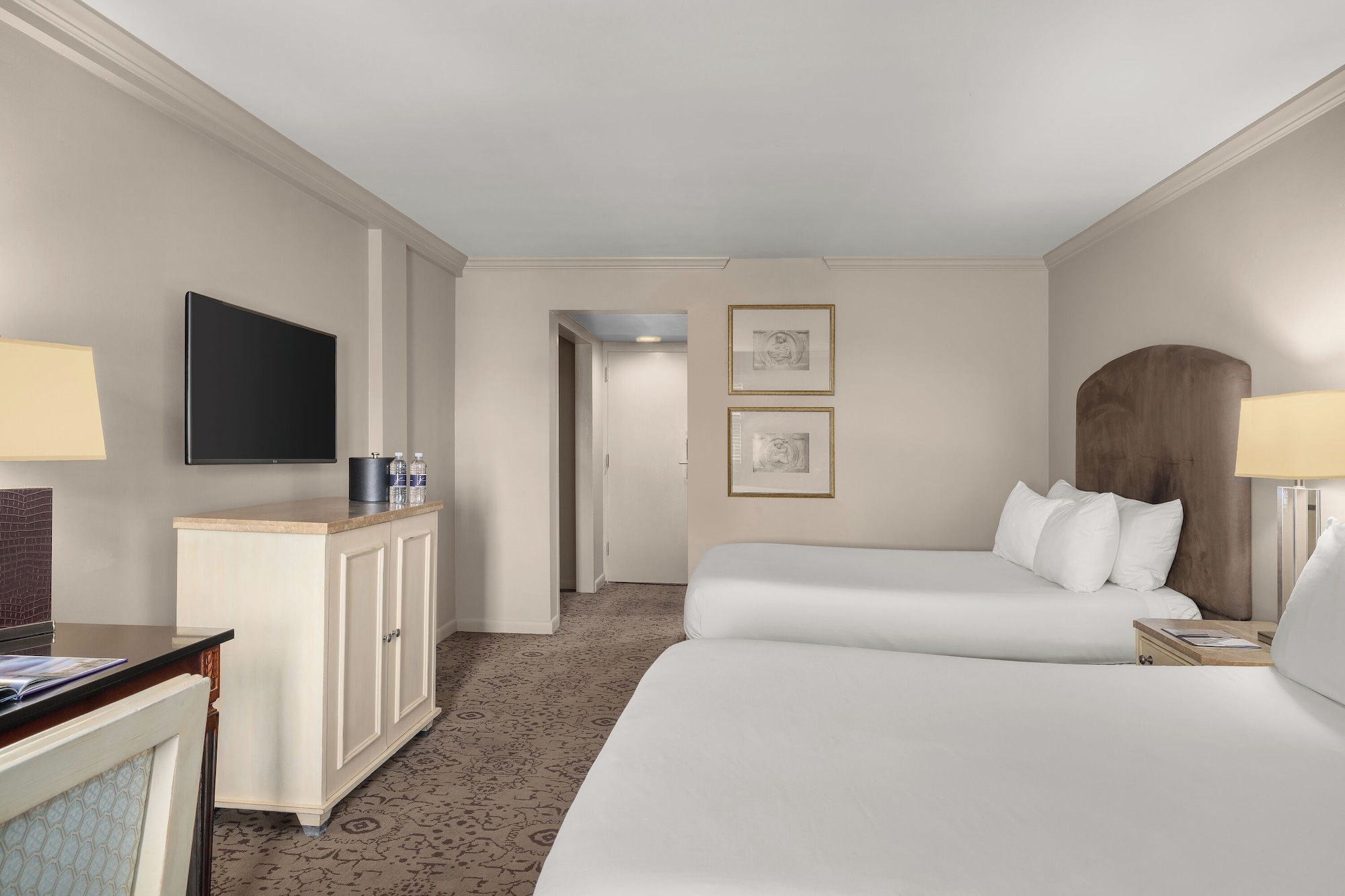 豪华双床房，2张双人床