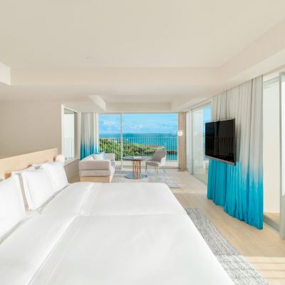 オーシャンフロント コーナージュニアスイート イラフ SUI ラグジュアリーコレクションホテル 沖縄宮古 クーポン