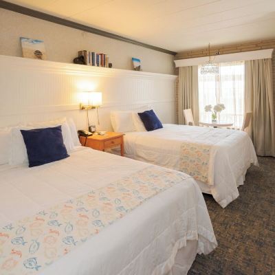 Deluxe Room, 2 Queen Beds, Pool View, Ground Floor Gaido's Seaside Inn Promo Code