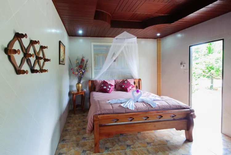 ห้องดีลักซ์เตียงคิงไนส์ ห้ามสูบบุหรี่