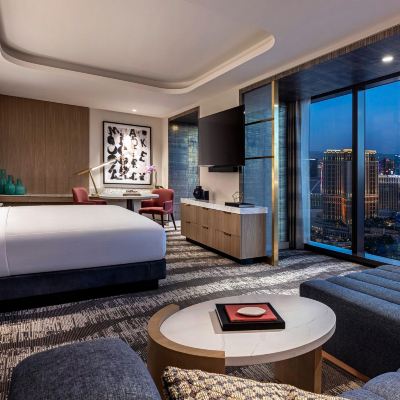 大道景觀兩卧室套房 Conrad Las Vegas at Resorts World優惠