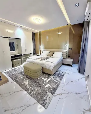 Orange Green Apartment