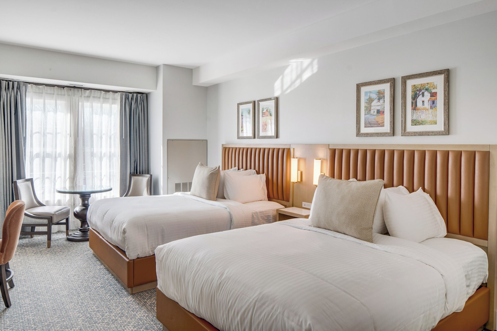 双人房， 2 张大床