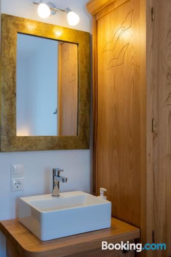 标准双人房，局部海景