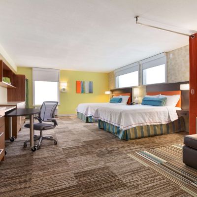 Studio With 2 Queen Beds And Accessible Bathtub-Non-Smoking Home2 Suites by Hilton Champaign/Urbana Promo Code